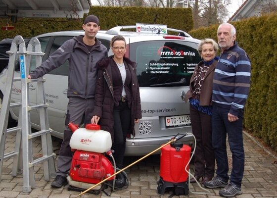 Ihre Experten im Bereich Schädlingsbekämpfung und Bautenschutz. ⋌zVg